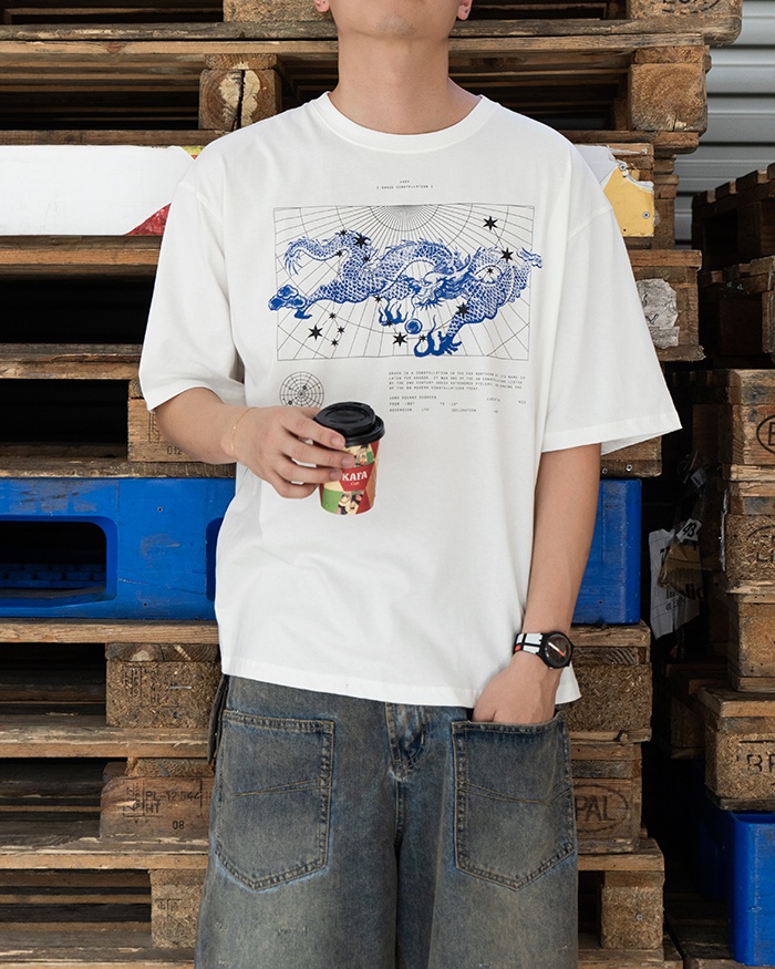 21ST URBAN White Draco T-shirt